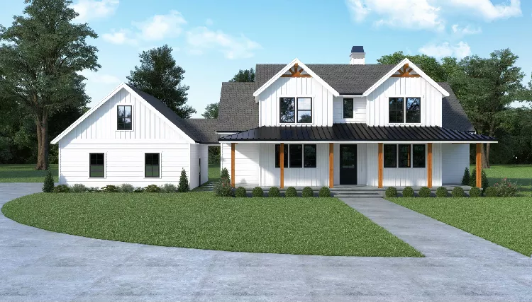 Rustic 4-Bedroom Farmhouse